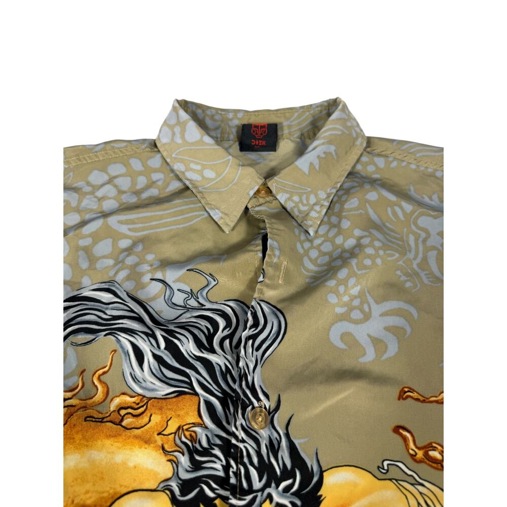Taiga Dragon Warrior Button Up - image 7